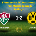 Dortmund’s Marco Reus celebrates after scoring against Fluminense – FIFA Club World Cup 2025 semi-final